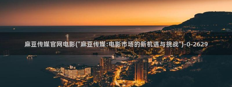 麻豆视频页面标题