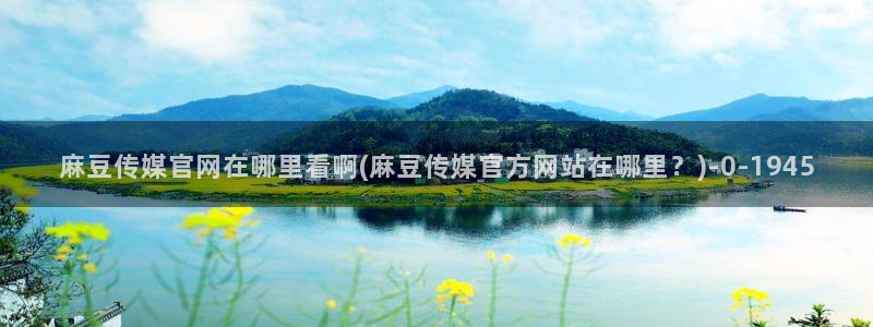 麻豆专题页